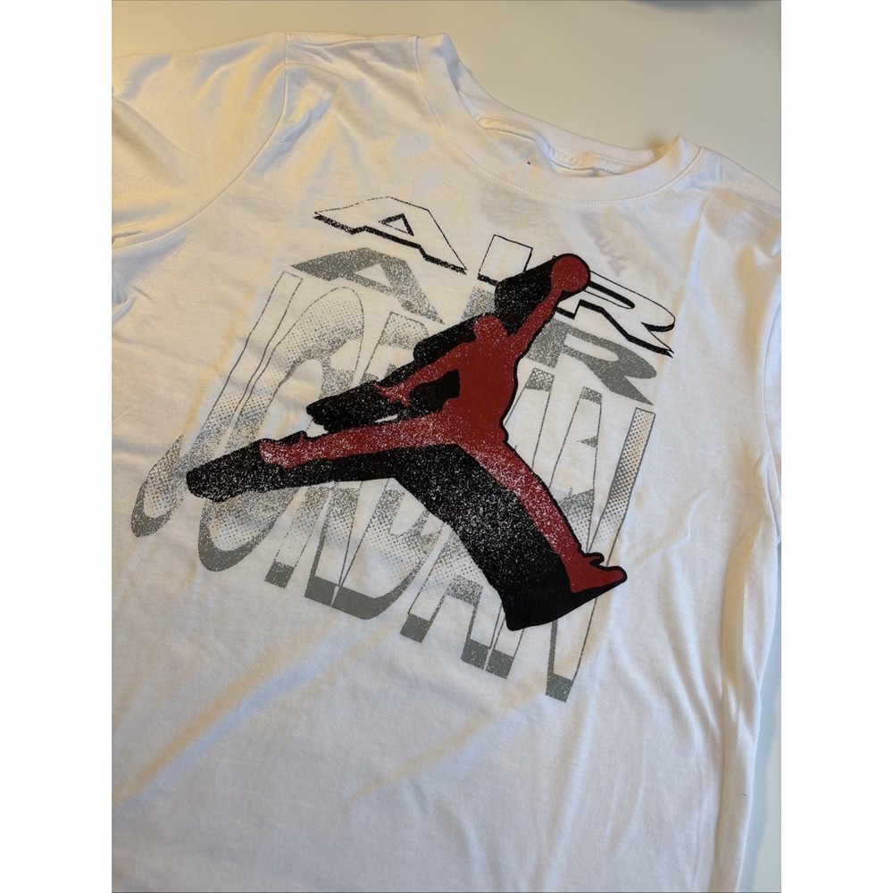AIR JORDAN Flight Jumpman Graphic T-shirt Boy's LARGE 12-13